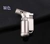 Bk-805-1 Isqueiro à Prova de Vento Reto de Metal com Cotovelo Galvanizado Chama Fixa Pequeno Spray Pistola Atacado Chama Fixa à Prova de Vento