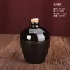 Potes de cerâmica de barro para vinho no atacado 1kg 2kg 3kg 5kg 5kg para uso doméstico, potes selados para armazenamento na adega com tampas de cerâmica e rolhas de madeira