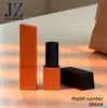 Ordem Jinze: Tubo de Batom Quadrado com Tampa Magnética Flip-Top, Tubo de Protetor Labial, Material de Embalagem Tubo Vazio de Plástico