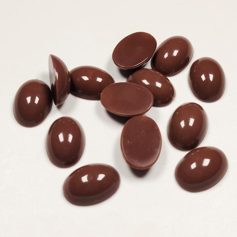 咖啡色椭圆平底眼睛1