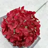 Flor de hortensia artificial nueva, pieza única, 70 piezas, hortensia sin hojas, decoración de arreglo floral artificial para sala de estar, venta al por mayor de flores de seda