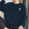 Camiseta de Manga Larga para Hombre de Algodón Puro Pesado 260g, Nuevo Estilo 2026, Top Holgado Estilo Americano 100% Algodón