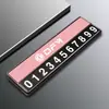Adecuado para Dongfeng Coche Moviendo Número de Placa Fengshen Ax7/5/4/3 Yixuan Max Estacionamiento Temporal Tarjeta de Movimiento de Coche