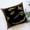 Fronha Geométrica Amazon Transfronteiriça Estampa Floral Veludo Pele de Pêssego Capa de Almofada para Casa Fronha de Linho