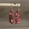 Pendientes colgantes artísticos retro color piedra emperador natural elegantes elegantes elegantes elegantes pendientes para mujer pendientes pendientes