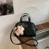 Bolsa Boston Feminina 2025 Nova Primavera e Verão Tendência Moda Simples Bolsa de Ombro Crossbody Bolsa Almofada