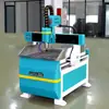Máquina de Gravação CNC 6090 Totalmente Automática Pequena para Moldes de Computador Fresagem Corte Placa de Nome para Marcenaria Publicidade Placa de Duas Cores