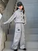 Conjunto Casual para Niñas 2026 Nuevo Estilo de Primavera Moda Infantil Sudadera Casual de Moda y Pantalones Deportivos Conjunto de Dos Piezas