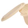 Caja de Comida para Llevar de un Solo Compartimento Hecha de Almidón de Maíz, Biodegradable y Ecológica para Restaurantes