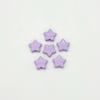 Biscoitos de Liga Colorida Estrela de Cinco Pontas Contas com Furo Reto Contas Espaçadoras de Estrela Acessórios para Joias DIY Material para Corrente de Pendurar em Bolsa de Celular