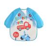 Macacão infantil EVA à prova d'água direto da fábrica, roupas de jantar, roupas de pintura infantil, babador anti-sujeira de manga comprida, vestimenta reversa