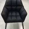 Silla de manicura de lujo ligero para influencer, respaldo, maquillaje, hogar, dormitorio, habitación, tocador, silla de comedor simple, taburete