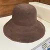 Sombrero de Ganchillo Fino de Verano Sombrilla Hecho a Mano Sombrero de Pescador de Hierba Fina Sombrero de Paja de Cúpula para Viajes Combinable para Todo el Verano Sombrero de Sol con Protección Solar