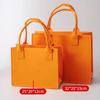 Bolsa de Feltro para Promoção Corporativa da Empresa de Presentes para Eventos Semelhantes ao 'Livro Vermelho Pequeno', Bolsa para Influenciador Digital com Logo