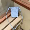 Bolsa Cruzada Popular para Mujer, Estilo Dulce y Artístico, Bolso de Lona Bordado con Lazo, Versátil para el Verano, Estilo Coreano, Estilo Relajado