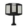 Lámpara de calle solar transfronteriza con inducción de cuerpo humano, lámpara plegable de pared para exteriores, control de luz, LED ajustable, lámpara de jardín