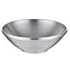 Tazón de Ramen Comercial de Acero Inoxidable 304 Estilo Japonés-Coreano Tazón Creativo con Hebilla para Fideos Fríos Tazón Grande de Tornillo Cuerno de Polvo Sopa Tazón para Fideos