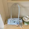 Bolso de Hombro de Lunares para Mujer 2026 Nuevo Verano Moda Tendencia Exquisito para Viajes al Trabajo Bolso tipo Baguette