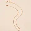 Cadena para Clavícula Shenzhen Anillo de Plata Micro Diamante para Mujer Plata de Ley S925 Elegante Moda 2021 Nuevo Simple Nicho Todo-partido Collar