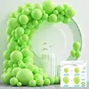 Set de Globos Amazon Transfronterizo Color Sólido Cadena de Globos Fiesta de Cumpleaños Boda Decoración Paquete de Globos Mayoreo