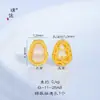 Colgante de Calabaza Dulce con Lazo de Corazón de Cristal Natural, Cuentas Espaciadoras para Accesorios de Bricolaje con Fuerte Retención de Color en Arena Dorada Antigua