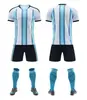 Novas camisas de futebol da Copa do Mundo 2627 para Argentina, Espanha, Bélgica, México, camisas lisas que podem ser impressas com logotipos