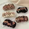 Alta Elasticidad Oso Celebridad de Internet Goma para el Cabello Cuerda para Cola de Caballo Sin Costuras Nuevo Paquete de Diez Cómoda Suave Linda No Daña el Cabello