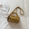 Bolso de Mano Tipo Almohada de Moda Casual 2026 Principios de Otoño Nuevo Gran Capacidad Boston para Viajes Diarios Hombro Cruzado