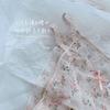 Estilo japonês fresco pequeno floral sexy malha cueca feminina doce renda com respirável puro algodão virilha cintura baixa cuecas