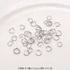 Acero Inoxidable Anillo Único Broche de Langosta Kit de Materiales Hechos a Mano para Accesorios de Joyería DIY, Cadena de Diseño de Nicho de Lujo Ligero