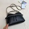 Bolsa de mão moderna com padrão de lichia, bolsa de ombro e transversal versátil, moderna e simples, bolsa casual de alta qualidade para o dia a dia.