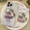 Corea del Sur ins lindo gatito soporte de airbag para teléfono móvil caricatura telescópico chica perezosa de escritorio de mano 3M