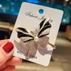 Broche esmaltado preto e branco ins retrô strass pérolas borboleta flores cisne pino versátil terno temperamento corsage