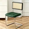 Silla de comedor retro, silla de ratán famosa en internet estilo nórdico, silla japonesa vintage simple y moderna para el hogar, silla de ocio para casa de huéspedes