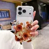 Nuevo Producto de Primavera Pintura al Óleo Retro Margarita Adecuado para iPhone 17 Funda para Teléfono de Niñas Apple 16Pm Transparente Suave