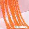 Entrega de Cuentas Sueltas Rueda de Cuentas Planas de 2/3/4/6/8 mm Accesorios para Joyería DIY Cristal Transparente Color Regular