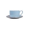 Caneca de Café e Pires de Cerâmica com Espelho Colorido Macaron Estilo Normcore Coleção Especial Comemorativa de Jingdezhen Presente para Outros