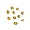 Acessórios de Nail Art Bola de Diamante Empilhada Dourada Outono e Inverno Diamante Empilhado Acabado Diamante de Nail Art de Alta Qualidade Quadrado Gordo Octogonal Branqueamento Diamante de Nail Art Diamante