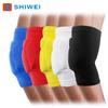 Cotoveiras Esportivas de Esponja, Joelheiras de Basquete Anti-Colisão Espessadas, Equipamento de Proteção para Futebol, Vôlei, Patinação, Quente e Fino, Absorvente de Choque para Homens e Mulheres