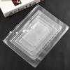 A5A6A7B5A4Bolsa de almacenamiento para libro de hojas sueltas de PVC, bolsa para billetes y tarjetas de presentación, juego de libro de mano de hojas sueltas, bolsa con cremallera para archivos