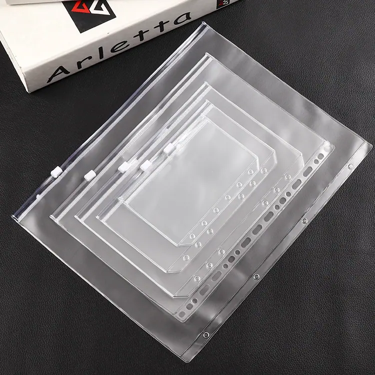 PVC票据拉链袋