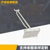 Estante de tablero con agujero para gancho integrado para etiqueta de precio de doble polo del fabricante gancho de metal para joyería de supermercado