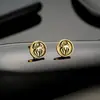 Pendientes de Cruz de Zirconia Transfronterizos para Hombres, Pendientes Deslumbrantes de Rayo Nicho para Mujeres, Nuevo Modelo 2026, Envío 24H