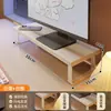 Soporte de altura ajustable para monitor de escritorio, estante base elevado para pantalla de escritorio de oficina
