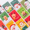 Presente pequeno das crianças do Natal Desenho animado de Natal pequeno caderno jardim de infância escola primária estudante papelaria prêmio classe recompensa