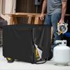 Venta al por mayor de fábrica cubierta para generador de exterior cubierta protectora para el sol tela Oxford a prueba de polvo y lluvia cubierta impermeable para máquina