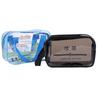 Bolsa Cosmética Transparente de PVC Saco Popular de Grande Capacidade Saco de Higiene Pessoal à Prova d'Água Armazenamento Multifuncional