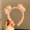2026 Nueva Banda para el Cabello con Orejas de Ciervo Dulces Accesorios para el Cabello Aro para el Cabello de Panda Pequeño Gato Diadema para el Rostro Otoño Invierno Venta al por Mayor