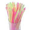 Jia Yan tipo cuchara popote plástico pp desechable con cuchara doble uso creativo color para batidos de frutas popote mezclador