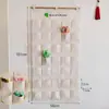 Bolsa de almacenamiento para cuerda de saltar de jardín de infantes Bolsa de almacenamiento para colgar en la pared del aula Bolsa de almacenamiento para toalla de sudor Lienzo de clase escolar Bolsa colgante para teléfono móvil y artículos varios